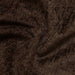 Brown chenille fabric