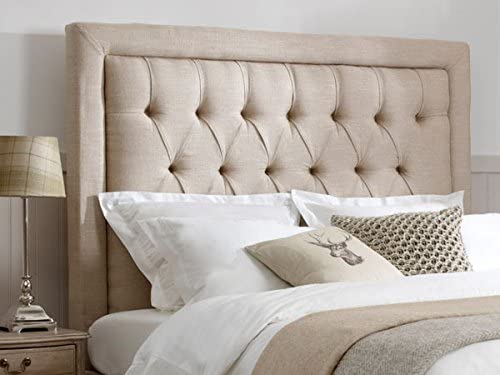 Luxury Florence Bumper Headboard choice of Chenille Fabric and Turin Fabric