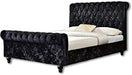 Sleigh style Bed frame